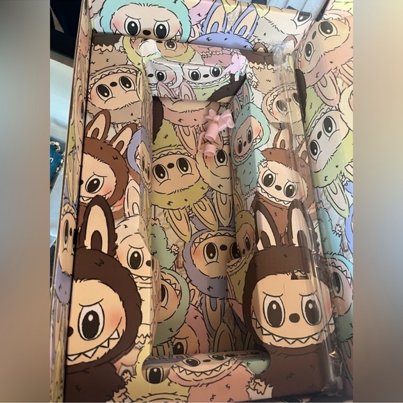 Stanley Labubu Quencher H2.0 Tumbler flow 
state 40oz viral monsters nwt box - Picture 2 of 3